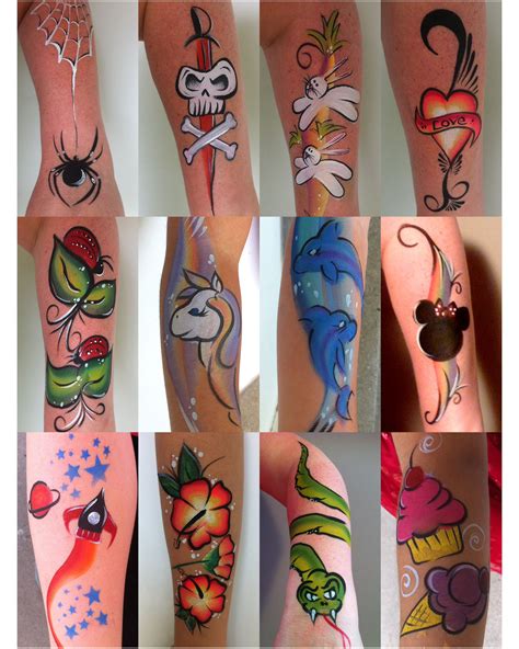 arm painting ideas